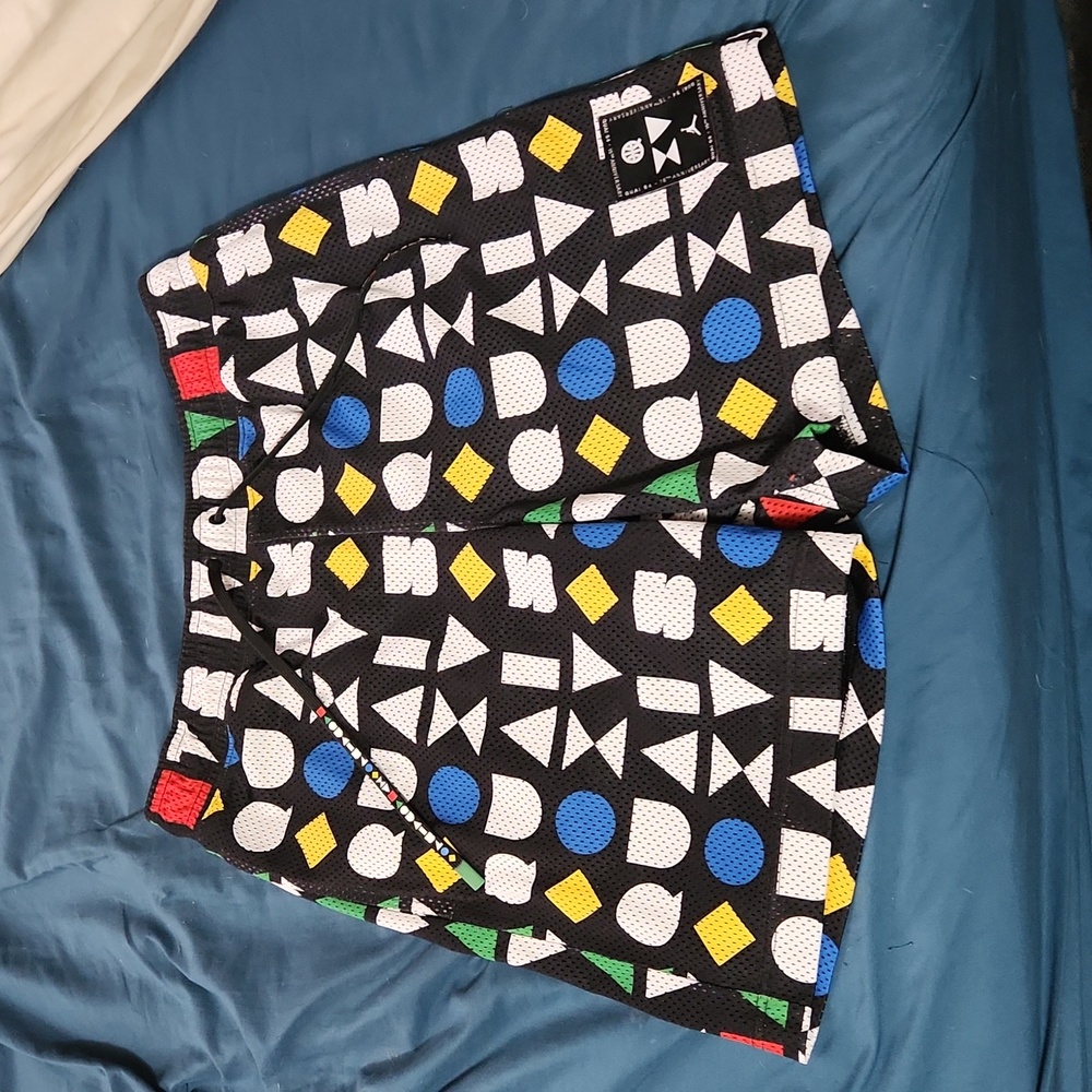 Air Jordan Quai 54 15th Anniversary Collab Multi Color Basketball Shorts